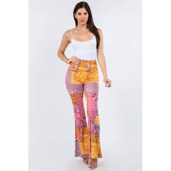 COPY - Spades Bell Bottom Pants - Picture 1 of 6